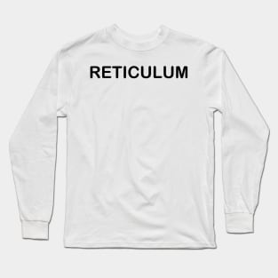 RETICULUM Long Sleeve T-Shirt